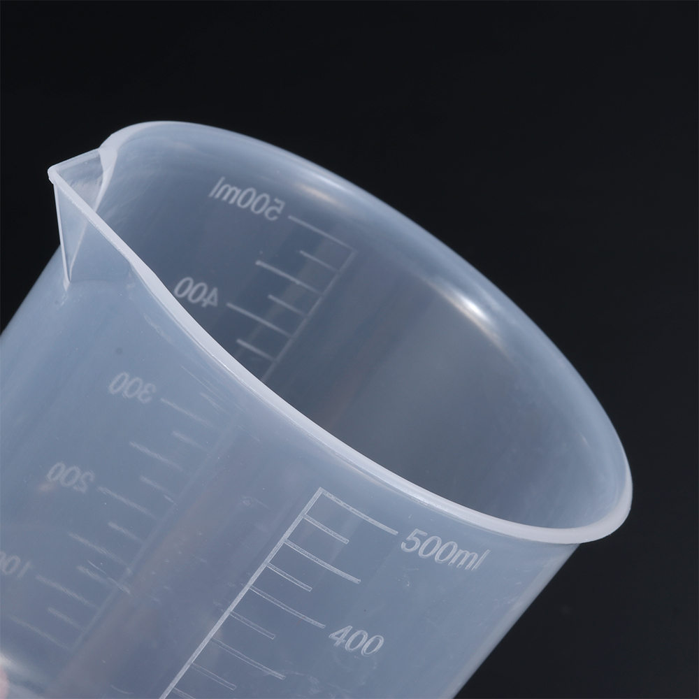 50/150/250/500ML Plastic Measuring Cup for Laboratory Beaker Graduated Cup Measurement DIY Mold Tool Kitchen Baking Supplies