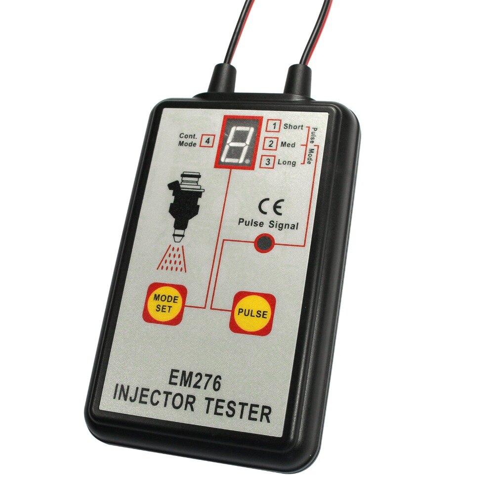 all-sun EM276 Injector Tester Fuel Injector 4 Pluse Modes Tester Powerful Fuel System Scan Tool 100% Guarantee