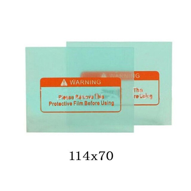 10Pcs Clear Lassen Cover Lens Bescherming Plaat Transparant Lashelm Masker Lens Beschermende Apparatuur Solderen Supplies