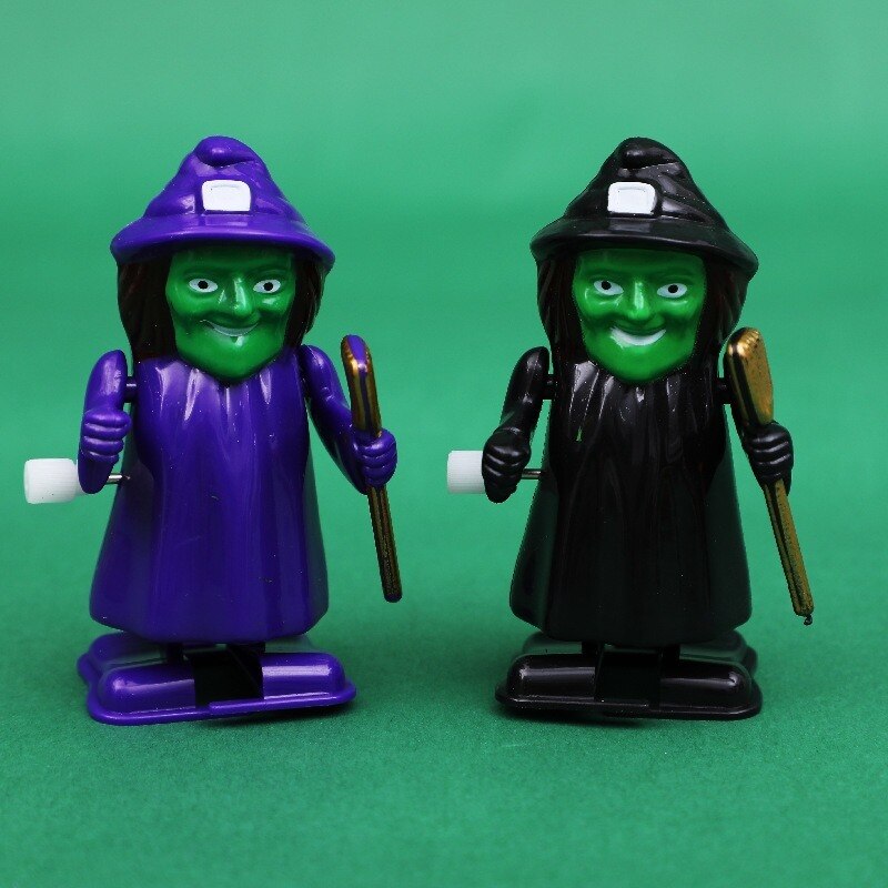 Halloween urverk leksak hoppa spöke kul spök dekoration hoppa promenad vind upp leksak barn jul