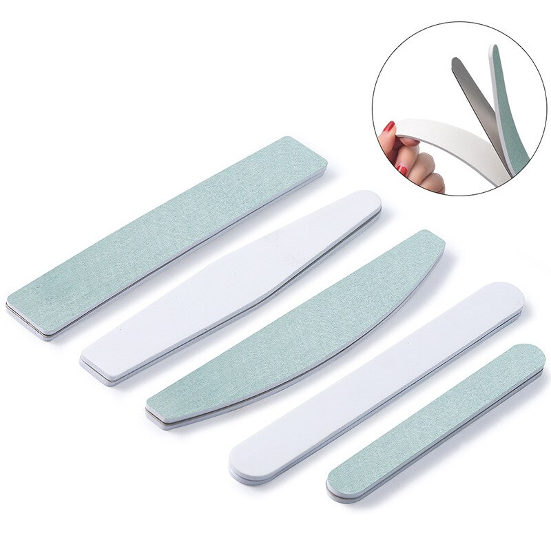 Lames de polissage pour manucure, bandes de frottement pour tailler et polir les ongles, outil pour Nail Art, patchs de gommage,