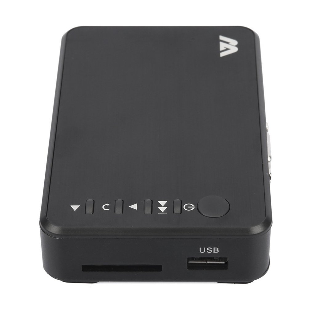 Reproductor multimedia Full HD Mini Reproducción automática Full HD 1920x1080 HDMI USB VGA AV disco duro U disco/SD/SDHC/MMC tarjeta último F10 ExternalPlayer