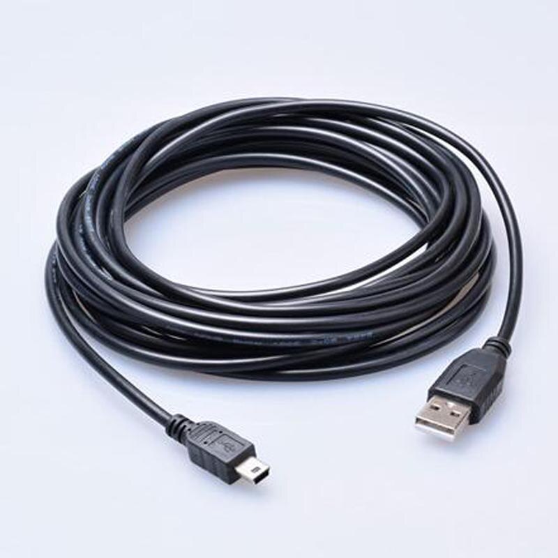 Car Charging 3M USB Cable for Car DVR Camera HUD 2Pcs