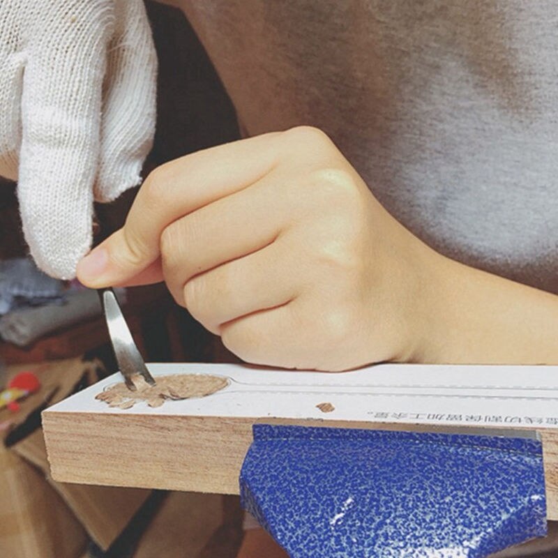 5Pcs Wood Carving Hand Chisels Tools Set Woodworking Gouges Lather