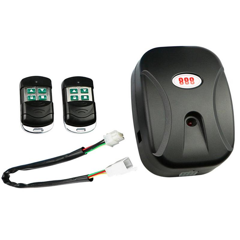Universal Garage Door Wireless Remote Controls Chain Type External Electric Roller Shutter Door Controller 433Mhz Auto Accessory