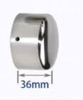 60mm pvc rør gelænder trappekobling: 60mm endehætte