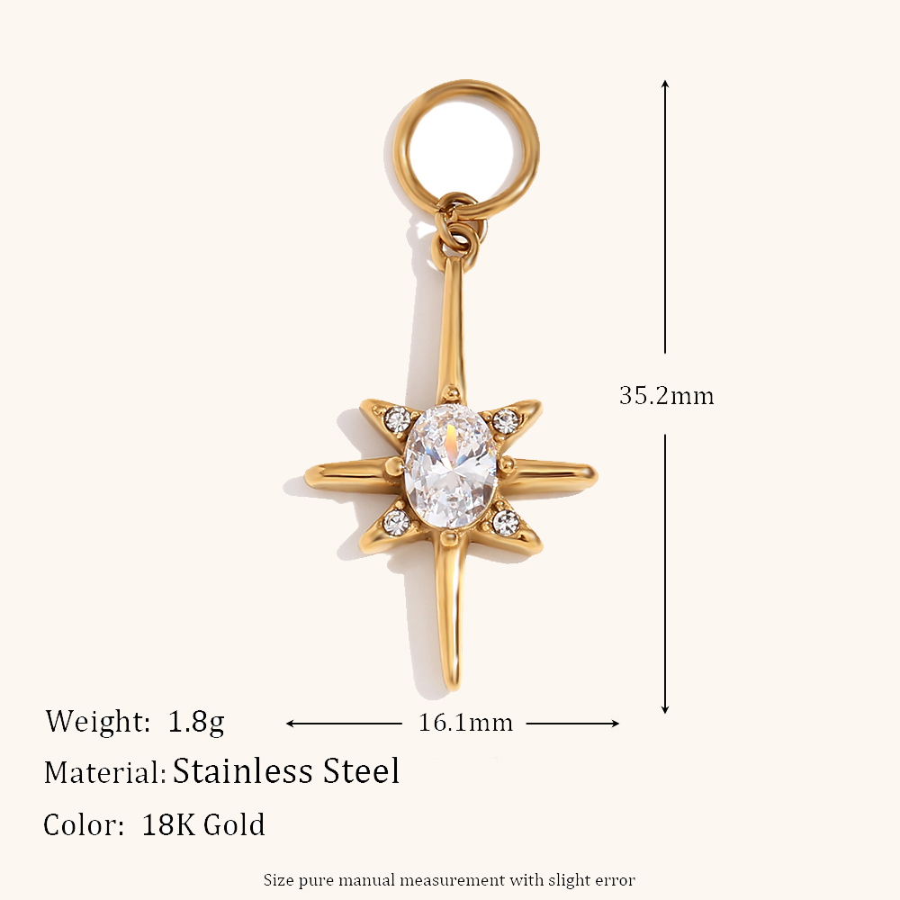Pendientes de acero inoxidable con diamantes asimétricos para mujer, aretes de aros dorados con dije de perla, joyería de , accesorios para: PLATEADO