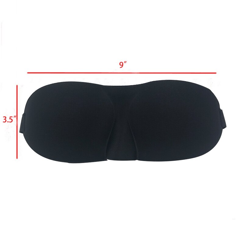 3d nukkuva silmänaamari matkalepoapu silmän nukkumismaski peite silmälappu nukkumasi kotelo sidottu silmänaamari silmävarjo hierontalaite