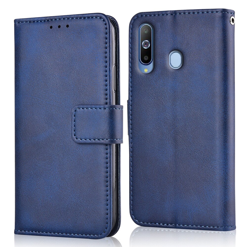 Funda de piel para Samsung A9 Pro para Samsung Galaxy A9 Pro Coque para Samsung A9Pro: niu-Dark Blue