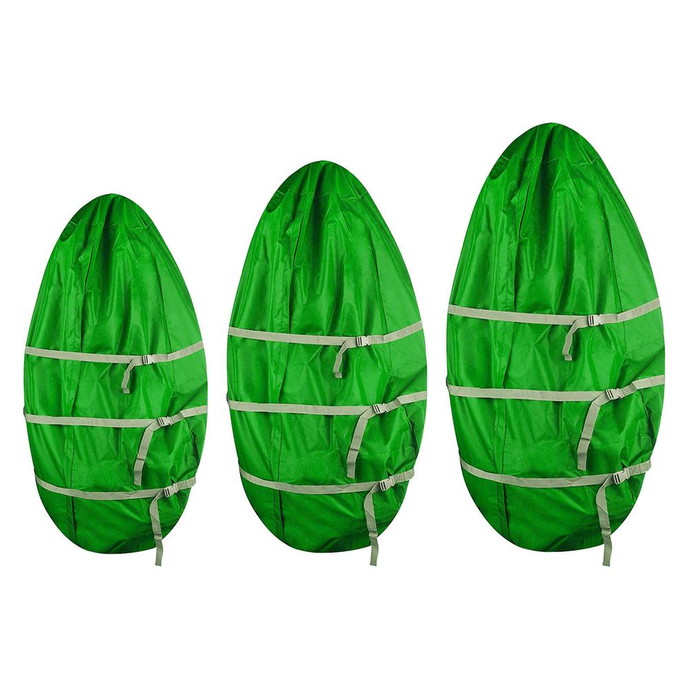 3 Sizes Upright Christmas Tree Storage Bag Tree Storage Case Christmas Storage Container with Handles and Sleek Zipper