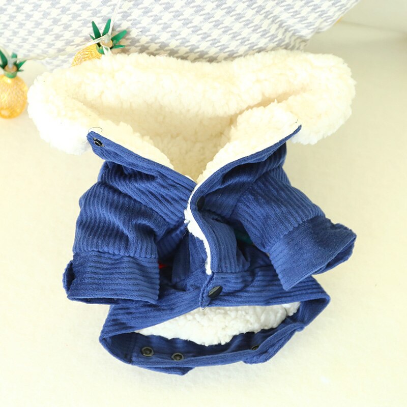 PETCIRCLE Huisdier Kleding Hond Kleren Teddy Bichon Hond Pommeren Herfst en Winter Dikker Warme Kleding