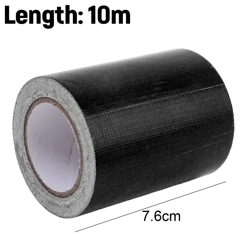Adhesive Tarpaulin Repair Tapes Waterproof Heavy-Duty Bonding Repair Patch Sealing Fixing Pipes Seaming Tape For Outdoor Indoor: Champagne / 50m