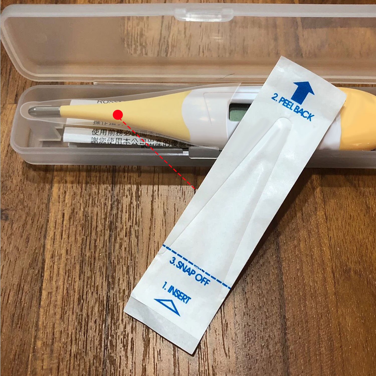 200PCS Universal Electronic Disposable Digital Thermometer Probe Covers Sleeves Protectors 3.8x1inch