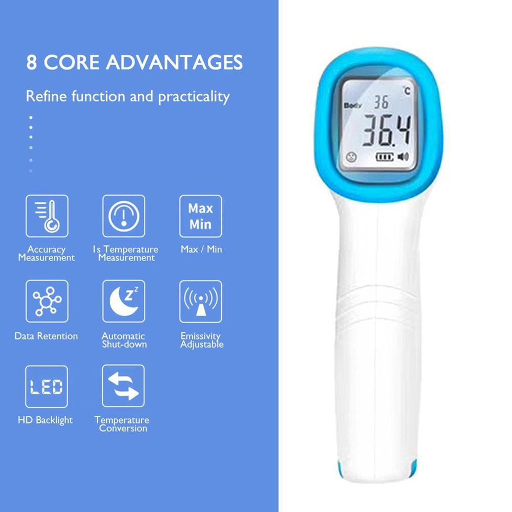 Non-contact Infrared Temperature Sensor, Forehead Thermometer For Baby Adults, Automatic Body Temperature,Smart Sensor