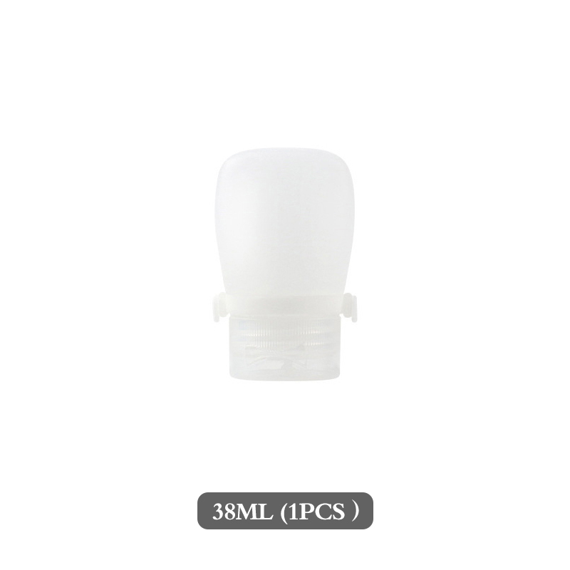 30/60/90ml Silicone Travel Bottles Leak Proof Squeezable Refillable Containers Cosmetic Tube for Lotion Soap Liquids Bottling: MULTI