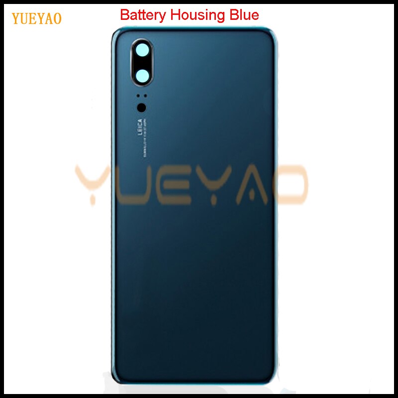 5.8 "Voor Huawei P20 Lcd Touch Screen Digitizer Vergadering Eml L29 L22 L09 AL00 Voor Huawei P20 Lcd met Frame Behuizing: CoverWithLens Blue