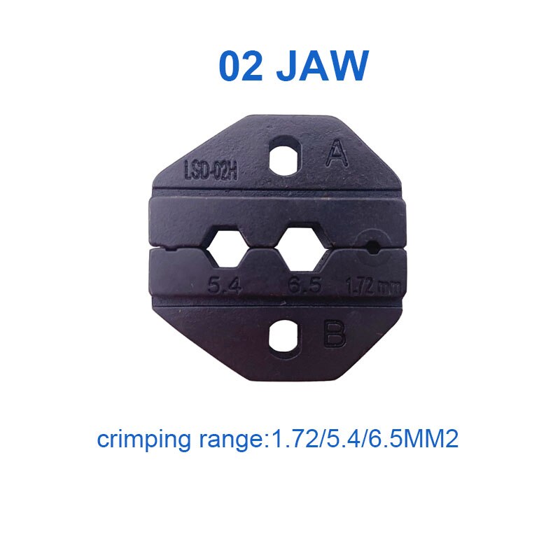 coaxial crimper for crimping RG58,RG59,BNC coax cable connectors RG8,RG213, RG55RG58 RG59 RG62 coaxial connector crimping pliers: 02H JAW