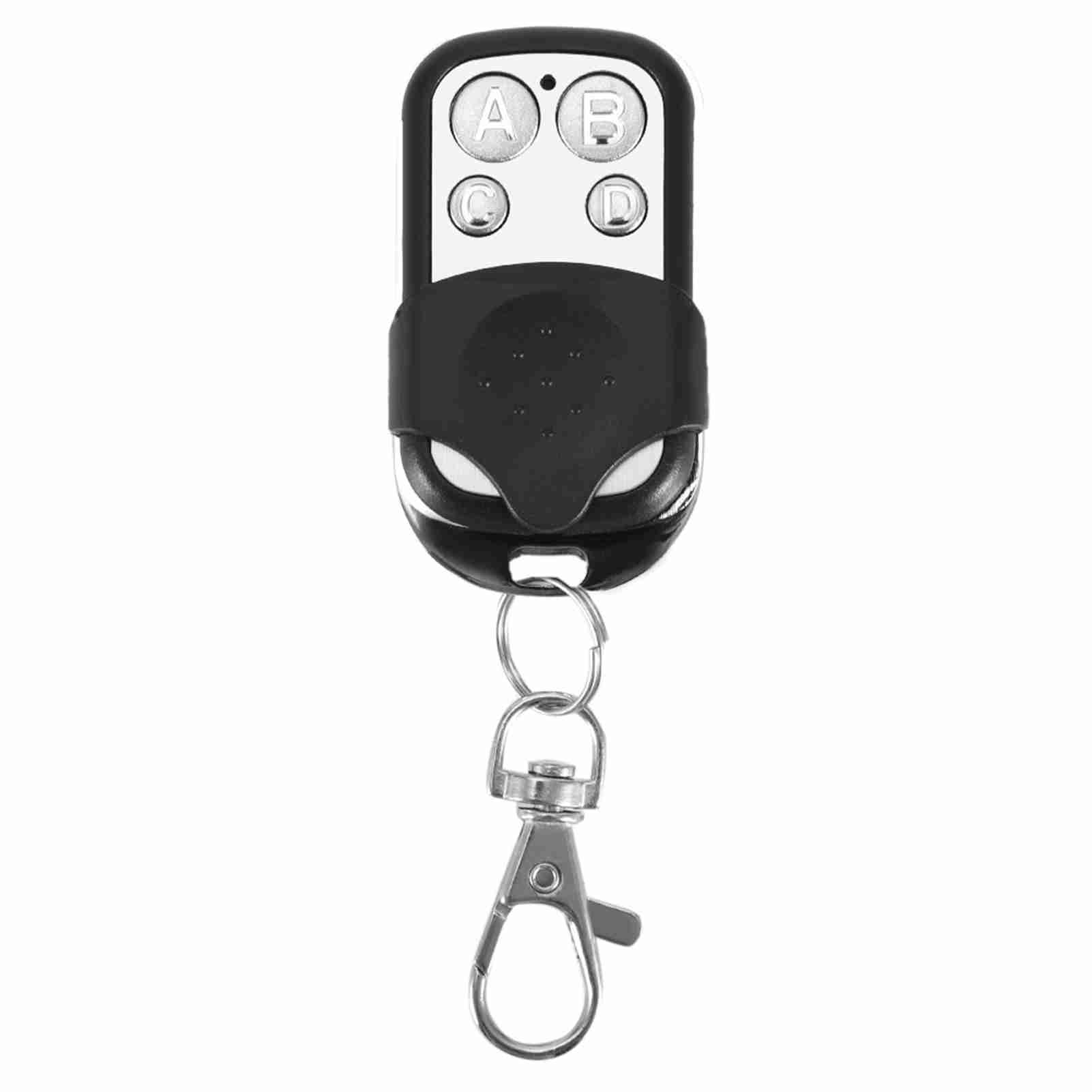 4pcs Universal Cloning Wireless Remote Control Key Fob For Car Door Garage Gate 433.92mhz
