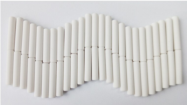 Electric eraser for art students, drawing and finishing, automatic rotating eraser battery English version 8302: Coarse refill 50pcs