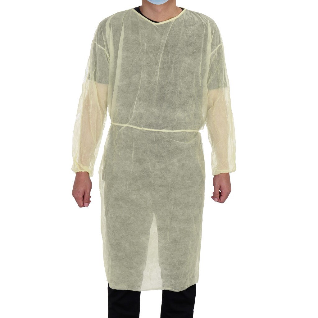10/40Stck Einweg Schutz Isolation Kleidung Anti-Spucken Und Anti-Öl Fleck Nursi Pflege Kleid Anti-nebel Pflege Anzug