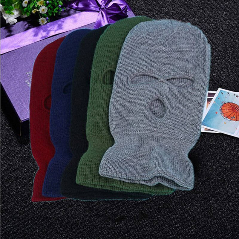 Balaclava Mask Hat Winter Cover Neon Mask Green Halloween Caps for Party Motorcycle Bicycle Ski Cycling Full Face Cover Masks