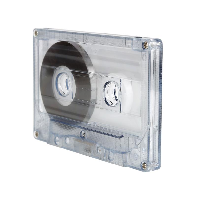 Reproductor de cinta en blanco para grabación de música, cinta de Audio magnética vacía de 60 minutos para grabación de voz,