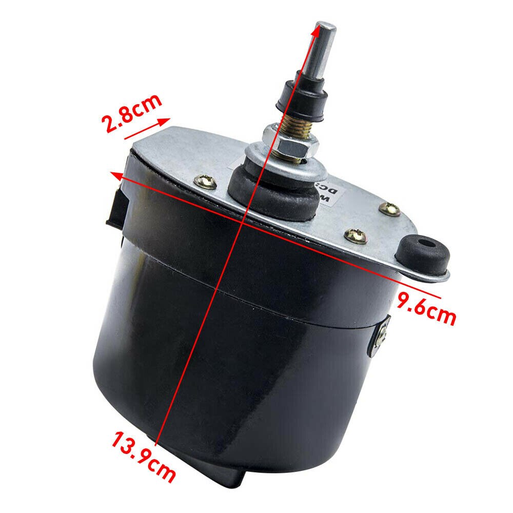 12V Jeep Tractor Ruitenwisser Motor Universele Ruitenwisser Ruitenwisser Motor 110 Graden Snelle Reiniging Voor Jeep Willys Tractor Rsm 868 01287358/7