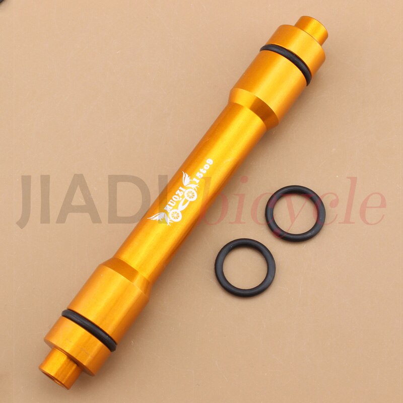 Muqzi Mtb Naven As Diameter Conversie Zetel 15 Mm Buis As Hub 9 Mm Mountainbike Fietsen legering Conversie As: gold