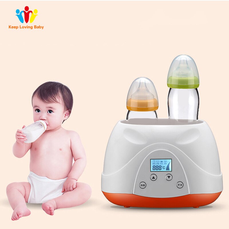 Baby fodringsflaske varmere varmelegeme multifunktionel baby flaske mad varmere sterilisator varmelegeme universal flaske varm mælk