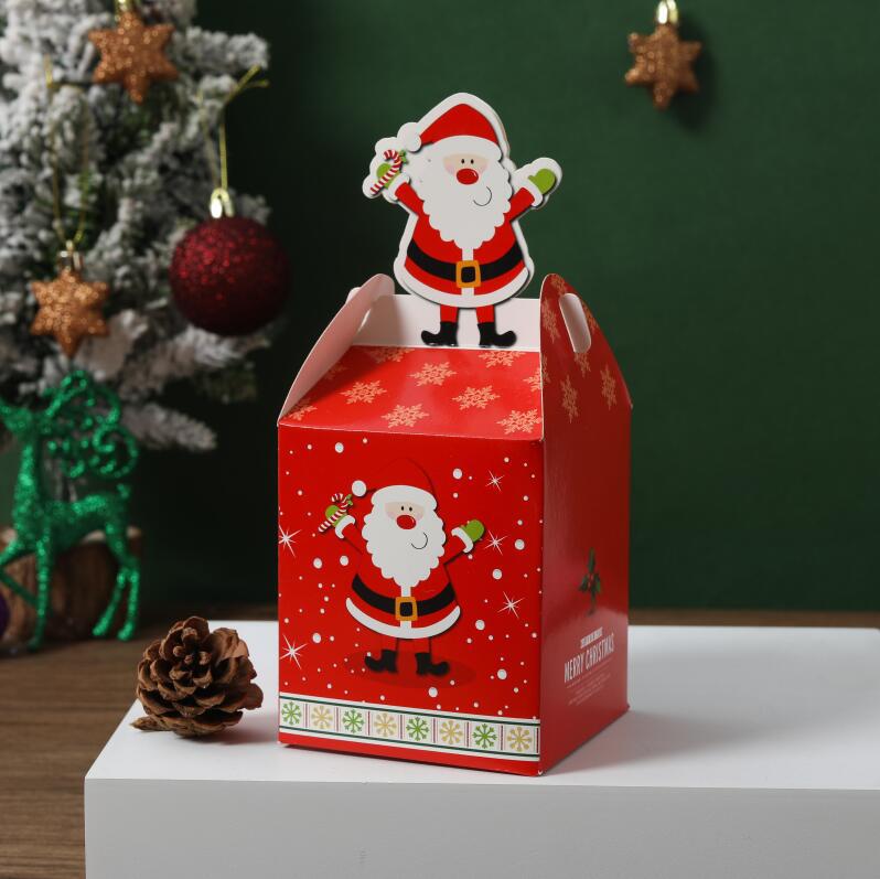 10 stuks kerst appel doos kerstavond verpakking doos kerst doos pingguo doos kerst doos