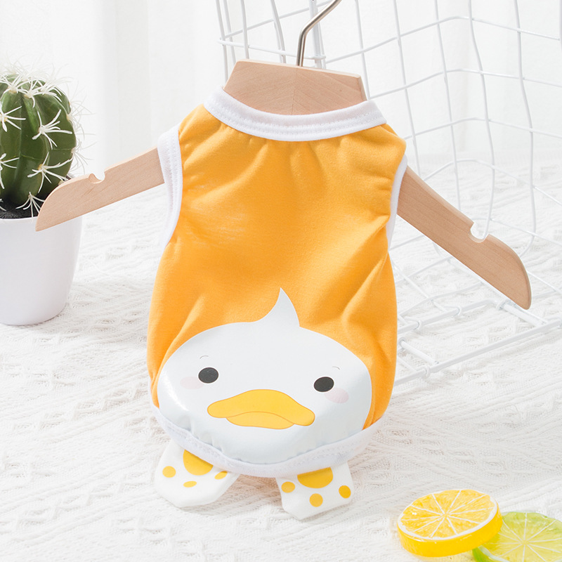 Camiseta a rayas para perro y gato, ropa transpirable de algodón suave, básica para cachorro, Disfraces para mascotas