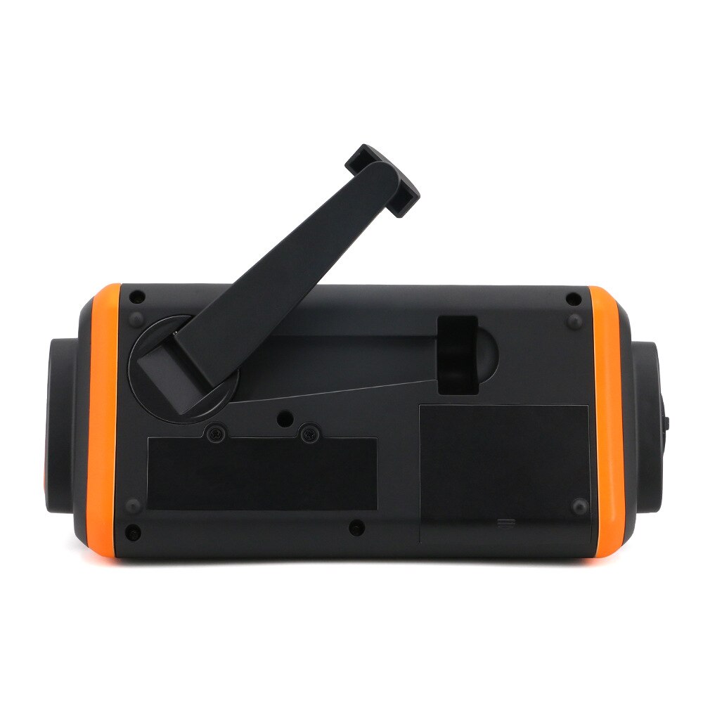 4000Mah Solar Radio Am/Fm Radio Lcd Multifunctionele Draagbare Emergency Radio Met Led Zaklamp Solar Mobiele Powerbank Radio