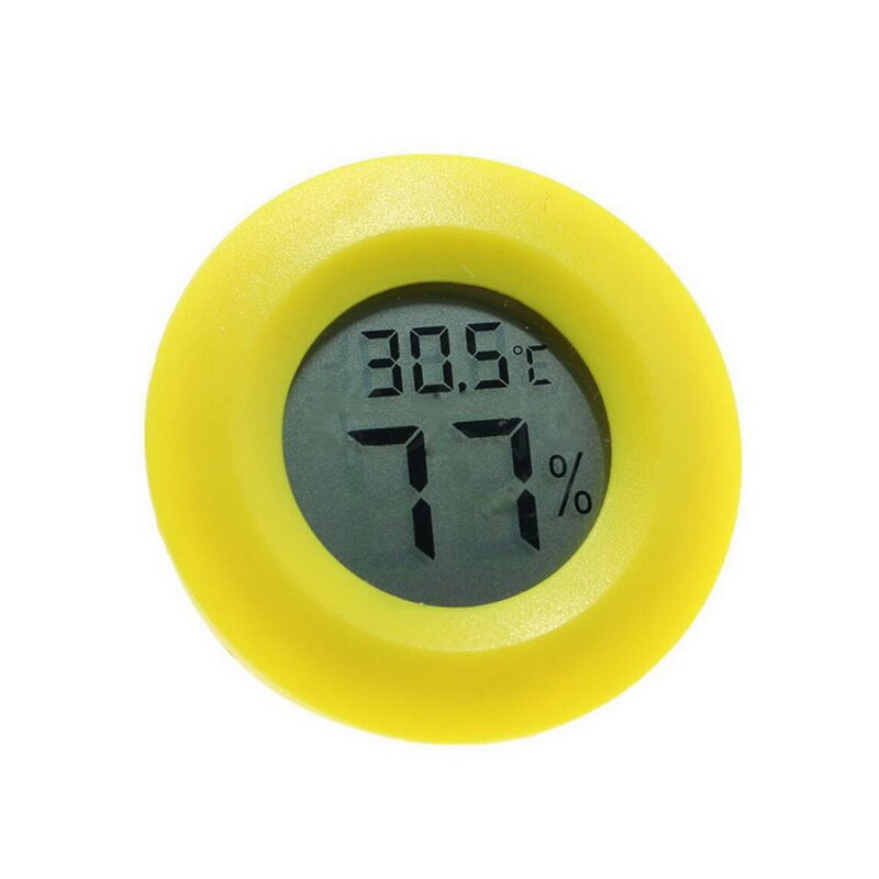 Hushålls mini lcd digital termometer hygrometer kyl och frys temperatur fuktighetsmätare detektor inomhustermometer