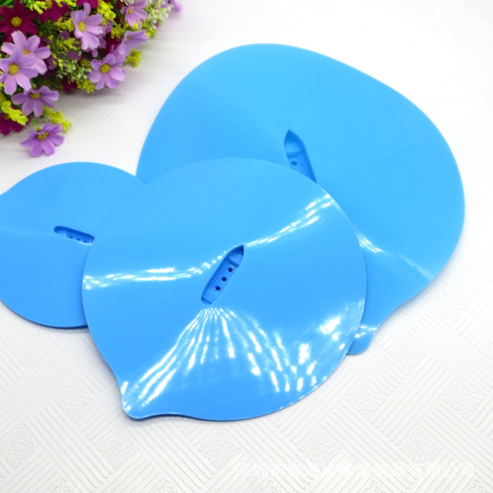 3Pcs/Set Silicone Steam Ship Pot Lids Pressure Cooker Seal Slicone Cover For Pan Silicone Spill Stopper Lid