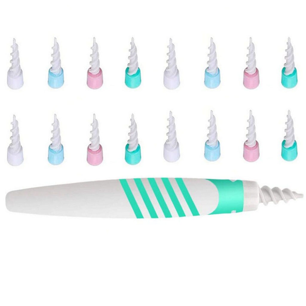 Spiral Ear Wax Cleaner Removal Easy Earwax Remover Safe Earpick Tool Kit Ear Pick Cleaner Screw Ear Maintenance Cleaning