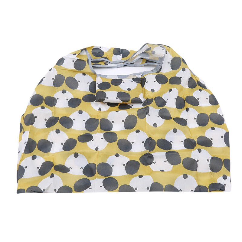 Sammenleggbar hendig handlepose gjenbrukbar tegneserietote veske resirkuleringsoppbevaring vesker hjemmeoppbevaring organiseringsveske