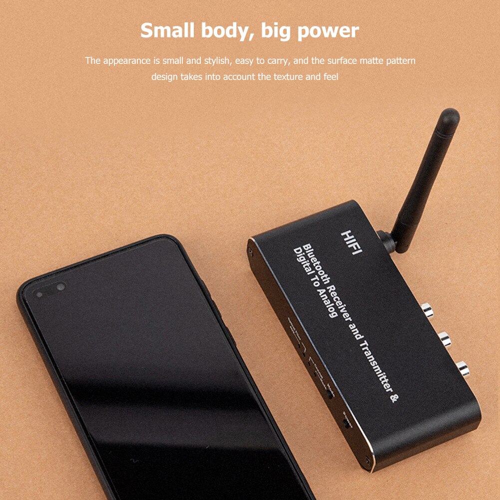 D09 Bluetooth Receiver Transmitter Digital Optical to Analog Audio Converter Music Adapter Transmitter Audio Receiver