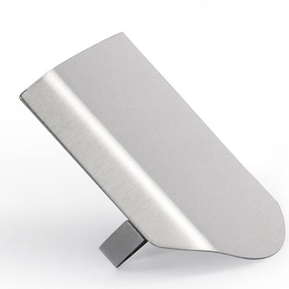 Stainless Steel Finger Guard Protect Finger Hand Finger Hand Protector Safe Slice Knife Cutting Finger Protection Kitchen Tool