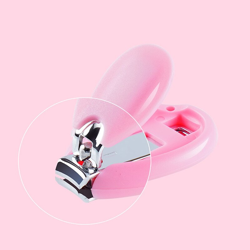 5 Stks/partij Baby Nagelknipper Nagelknipper Nagelknipper Fall-Slip Rvs Baby Nagelknipper Baby Manicure Gereedschap