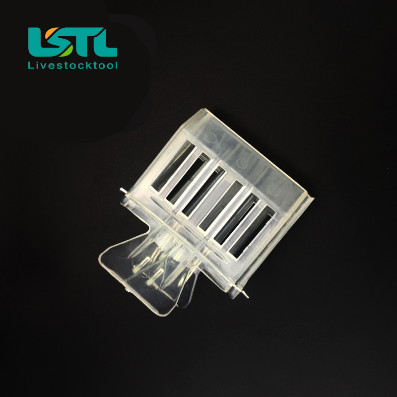 6 pcs Bee Tools Queen cage Colorless plastic clip Bee Clip Beekeeping equipment Isolation room Insectary box25