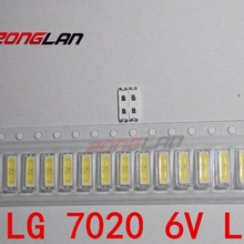 200PCS Voor LG LED LCD Backlight TV Toepassing LED Backlight 1W 6V 7020 Koel wit LED LCD TV Backlight TV Toepassing BB72DLED
