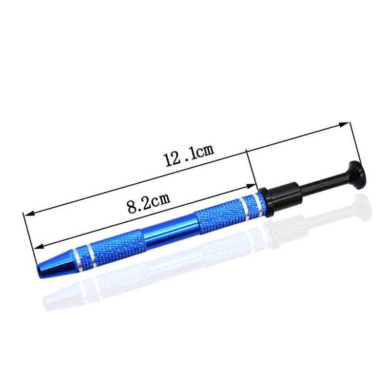 6 Pcs Pick Up Tool Met 4 Gaffel Ic Chips Metalen Grabber Claw Pickup Houder Elektronische Component Catcher