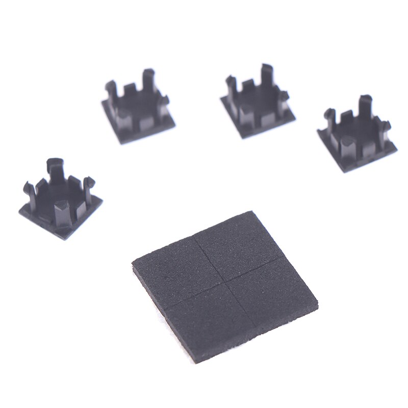 1 satz gummistopfen, schraubenlochabdeckung, staubstopfen, kunststoffabdeckung für  ps2 70000 konsolen