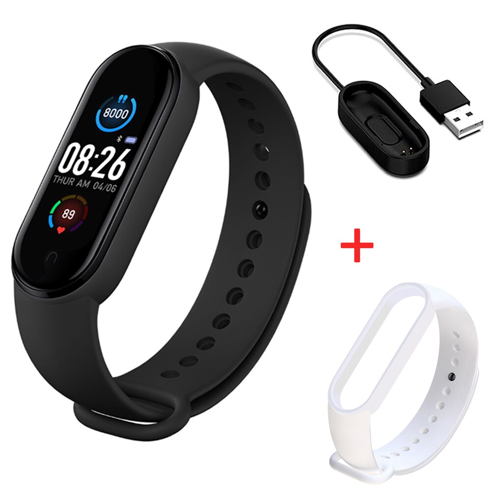 M5 Smart Band Bluetooth Bracelet Sport Smart Watch Fitness Tracker Pedometer Heart Rate Monitor Wristband for Android IOS: 7