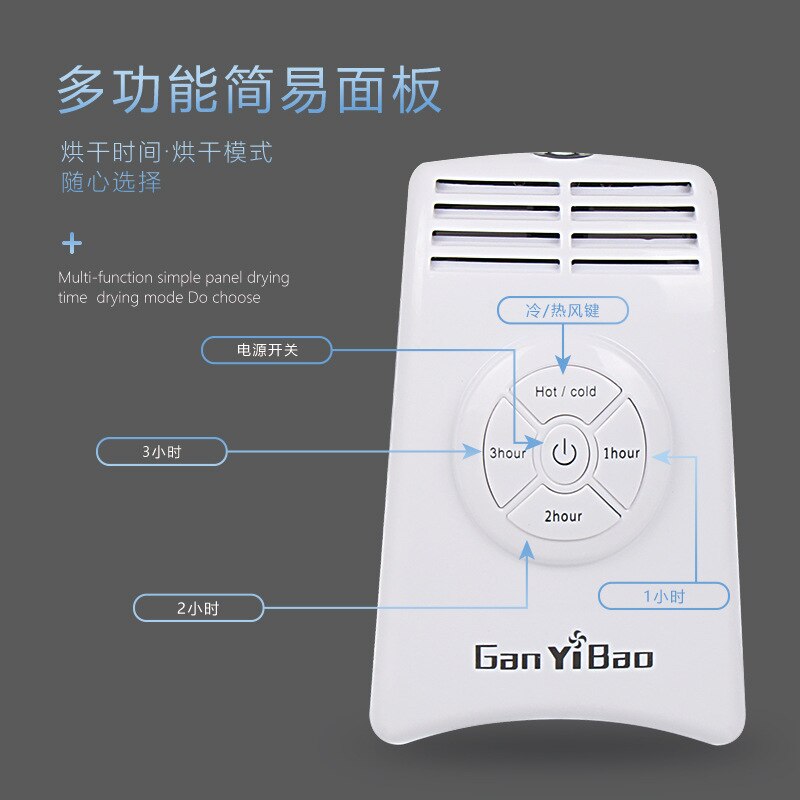 Portable Clothes Dryer Electric Clothes Rack Hangers Foldable Laundry Tumble Dryer MachineTravel Clothes Dryer Clothes Horse