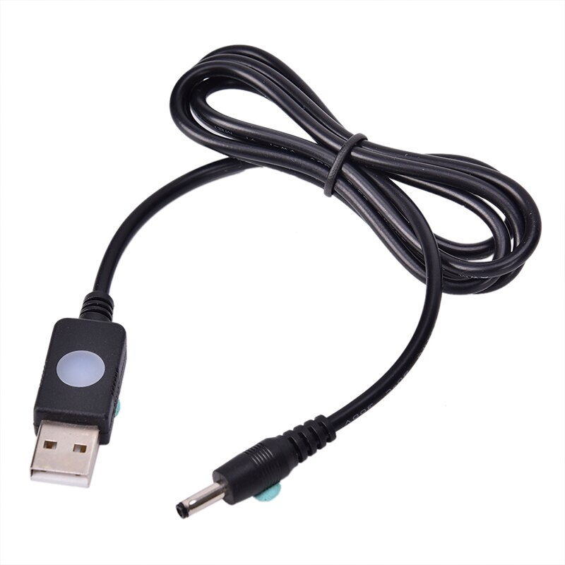 3.5mm USB zasilania DC kabel robić ładowania ładowarka kabel robić latarka czołówka