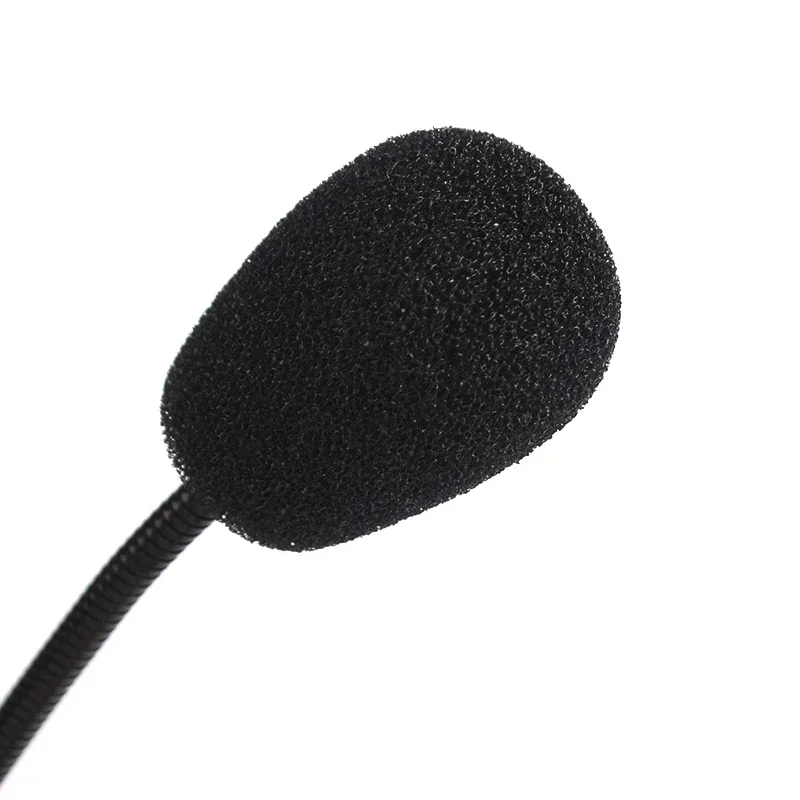 Flexibler Ständer, Mini-Studio-Sprachmikrofon, 3,5-mm-Stecker, Schwanenhals-Mikrofon, kabelgebundenes Mikrofon für Computer, PC, Schreibtisch, Notizbuch # 21230