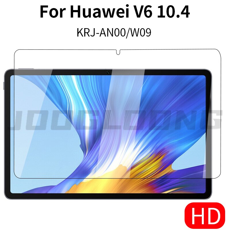 Tempered Glass For Huawei MatePad Pro 10.8 10.4 Inch Protective Glass For Mate Pad M6 8.4 V6 T10 T10S 10 Tablet Screen Portector: Huawei V6 10.4HD