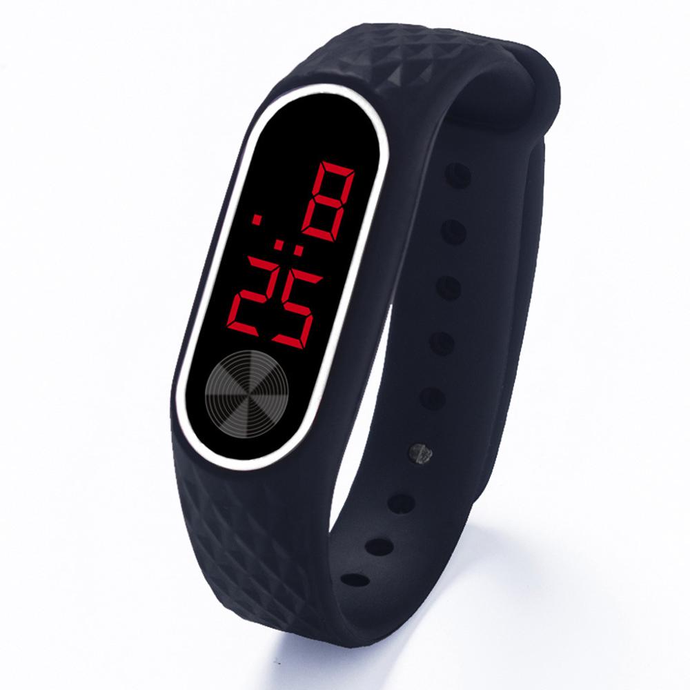 Børneure ledet digitalt armbåndsur armbånd børn udendørs sportsur til drenge piger elektronisk datour reloj infantil: -en