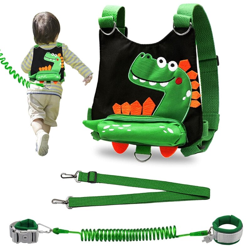 066B Kids Safety Harness Child Leash Anti Lost Wrist Link Baby Safety Harness Strap
